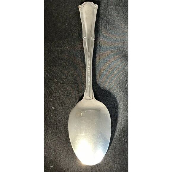 Royal Norfolk 7" Place Oval Soup Spoon Venice Pattern 18/10 Stainless Steel - Picture 5 of 8